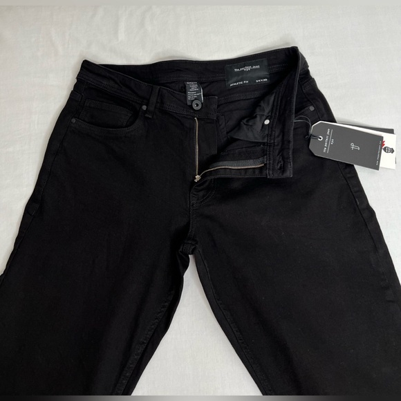 NYC The Perfect Jean Men’s Athletic Fit Stealth Black Size 34 X 30 NEW - Picture 8 of 9